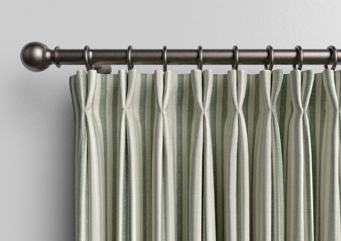 Emily Bond Cornish Stripe, Fern - Made to Measure Curtains - Image 10